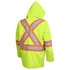 V1081360U-3XL by PIONEER SAFETY - 5628U HI-VIS Safety Rainwear Jacket, Yellow - Size 3XL