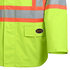 V1081360U-3XL by PIONEER SAFETY - 5628U HI-VIS Safety Rainwear Jacket, Yellow - Size 3XL