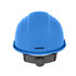 20202 by SELLSTROM - Jackson Safety Advantage Front Brim Hard Hat, Non-Vented, 4-Pt. Ratchet Suspension, Blue