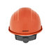 20203 by SELLSTROM - Jackson Safety Advantage Front Brim Hard Hat, Non-Vented, 4-Pt. Ratchet Suspension, Orange