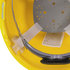 14833 by SELLSTROM - Jackson Safety SC-6 Safety Hard Hat, 4-Pt. Ratchet Suspension, Cap-Style, Yellow