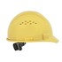 20221 by SELLSTROM - Jackson Safety Advantage Front Brim Hard Hat, Vented, 4-Pt. Ratchet Suspension, Yellow