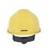 20221 by SELLSTROM - Jackson Safety Advantage Front Brim Hard Hat, Vented, 4-Pt. Ratchet Suspension, Yellow