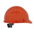 20225 by SELLSTROM - Jackson Safety Advantage Front Brim Hard Hat, Vented, 4-Pt. Ratchet Suspension, Hi-Vis Orange