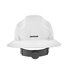 20820 by SELLSTROM - Jackson Safety Advantage Full Brim Hard Hat, Vented, 4-Pt. Ratchet Suspension, White