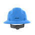 20822 by SELLSTROM - Jackson Safety Advantage Full Brim Hard Hat, Vented, 4-Pt. Ratchet Suspension, Blue