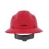 20824 by SELLSTROM - Jackson Safety Advantage Full Brim Hard Hat, Vented, 4-Pt. Ratchet Suspension, Red