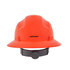 20823 by SELLSTROM - Jackson Safety Advantage Full Brim Hard Hat, Vented, 4-Pt. Ratchet Suspension, Orange