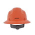 20825 by SELLSTROM - Jackson Safety Advantage Full Brim Hard Hat, Vented, 4-Pt. Ratchet Suspension, Hi-Vis Orange