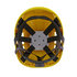 20921 by SELLSTROM - Jackson Safety CH-400V Climbing Style Hard Hat, Industrial, 6-Pt. Suspension, Vented, Yellow