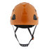 20923 by SELLSTROM - Jackson Safety CH-400V Climbing Style Hard Hat, Industrial, 6-Pt. Suspension, Vented, Orange