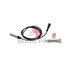 M955338 by MERITOR - ABS Wheel Speed Sensor Cable - ABS Sensor Kit - Straight X Din 2 Pin Female 1.7M