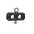 11541 by HALDEX - 2-Hole Clamp - 3/8 in. Inside Diameter, For use with Coiled Nylon Hose