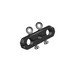 11543 by HALDEX - 3-Hole Clamp - 3/8 in. Inside Diameter, For use with Coiled Nylon Hose