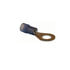 Haldex BE20135 Ring Terminal Ring Terminal - Black, 1/4 in. Stud, Nylon Insulator, 3 Gauge