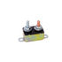 BE22415 by HALDEX - Circuit Breaker - 15 AMPS - Metal Horizontal Bracket, 12 Volts, Self Resetting
