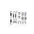 CQ65619 by HALDEX - Drum Brake Hardware Kit - For use on 12.25 in. Dexter Quick Change Brake Shoe