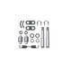 CQ67506 by HALDEX - Drum Brake Hardware Kit - For use Dana Spicer 12-1/4" Brakes