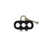 D040 by HALDEX - 3-Hole Clamp - (1) 3/8 in. and (2) 3/4 in. Inside Diameters, (1) U-Bolt and (1) Eye Bolt