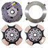 HN10839174 by HALDEX - EZ-Pedal Transmission Clutch Kit - New, 15.5" Diameter, 2" Input Shaft, 10-Spline Count