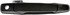 80590 by DORMAN - Exterior Door Handle Front Right Textured Black