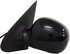 955-002 by DORMAN - Side View Mirror - Left, Power, Non-Heated, No Signal, Black