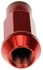 713-285E by DORMAN - Red Open End Knurled Wheel Nuts