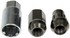 713-475Z by DORMAN - Hyper Black Acorn Wheel Nut Lock Set