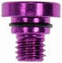 712-X95J by DORMAN - Wheel Nut Cap, Purple Aluminum