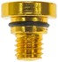 712-X95K by DORMAN - Wheel Nut Cap, Gold Aluminum