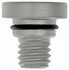 712-X95X by DORMAN - Wheel Nut Cap, Silver Aluminum