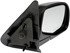 955-007 by DORMAN - Side View Mirror - Right, Manual, Black