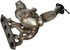 674-098 by DORMAN - Catalytic Converter with Integrated Exhaust Manifold - Not CARB Compliant, for 2014-2016 Mazda CX-5