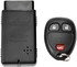 13737 by DORMAN - Keyless Entry Remote 3 Button