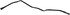 904-011 by DORMAN - Nylon Engine Fuel Line - 32" Length, 8 mm ID, Black, 75 PSI, Quick Disconnect