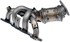 673-652 by DORMAN - Manifold Converter - CARB Compliant