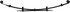 90-477 by DORMAN - Suspension Leaf Spring