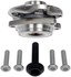 950-007 by DORMAN - Pre-Pressed Hub Assembly - Front