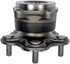 950-008 by DORMAN - Pre-Pressed Hub Assembly - Rear