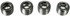557-009 by DORMAN - "Autograde" Ford Steel Expansion Plug Kit, 15 Expansion Plugs, 4 Pipe Plugs