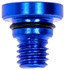 712-X95D by DORMAN - Wheel Nut Cap, Blue Aluminum