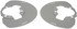 947-018 by DORMAN - Brake Dust Shield - 1 Pair