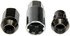 713-375Z by DORMAN - Hyper Black Acorn Wheel Nut Lock Set