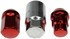 713-375E by DORMAN - Red Acorn Wheel Nut Lock Set