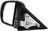 955-066 by DORMAN - Side View Mirror - Left, Manual