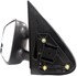 955-074 by DORMAN - Side View Mirror - Left, Denali; Manual, Extendable, Telescope, Camper Towing