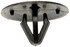 963-097D by DORMAN - Anchor Clip-Hood Retainer - 12 mm Hole, 13 mm Stem, 26 mm Head