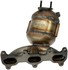 674-038 by DORMAN - Catalytic Converter with Integrated Exhaust Manifold - Not CARB Compliant, for 2007-2009 Hyundai Santa Fe