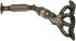 672-894 by DORMAN - Catalytic Converter with Integrated Exhaust Manifold - CARB Compliant, for 2005-2007 Ford Focus
