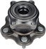 950-008 by DORMAN - Pre-Pressed Hub Assembly - Rear